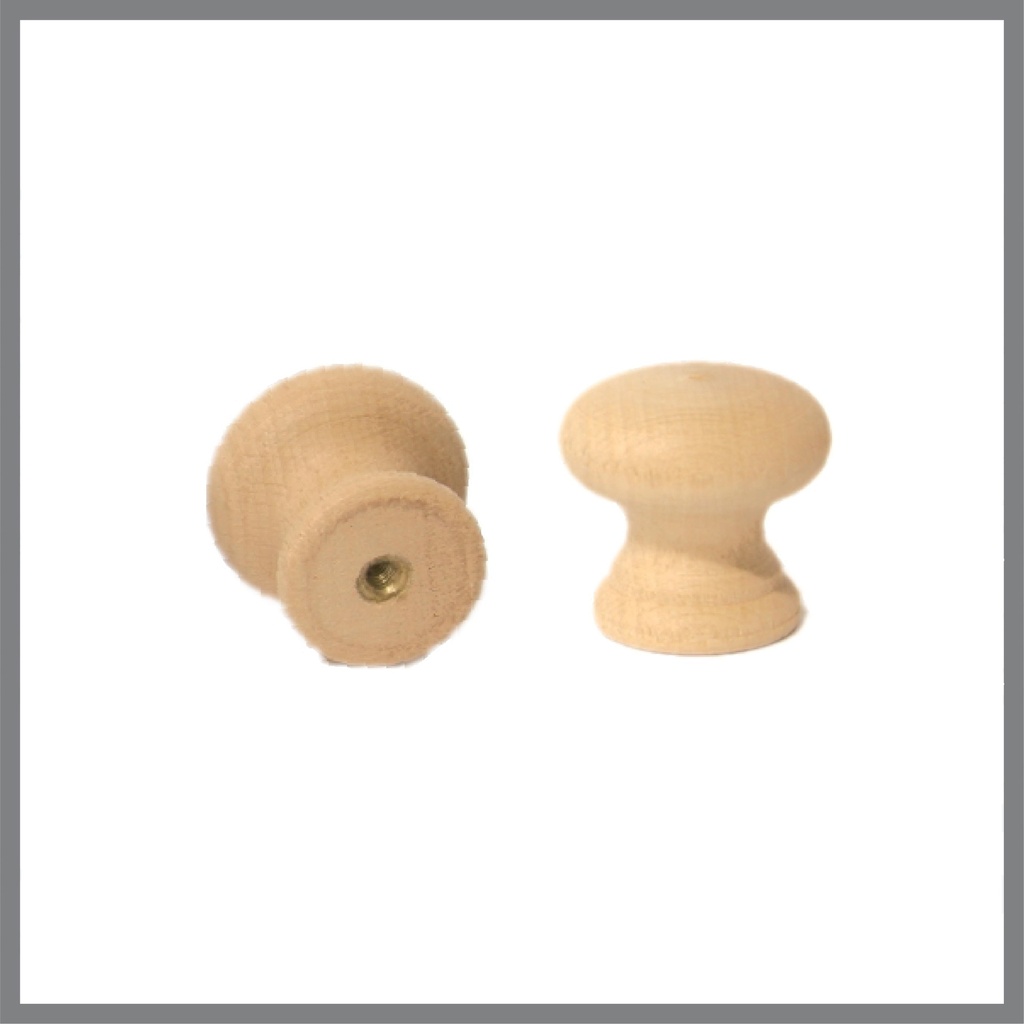 Wooden buttons