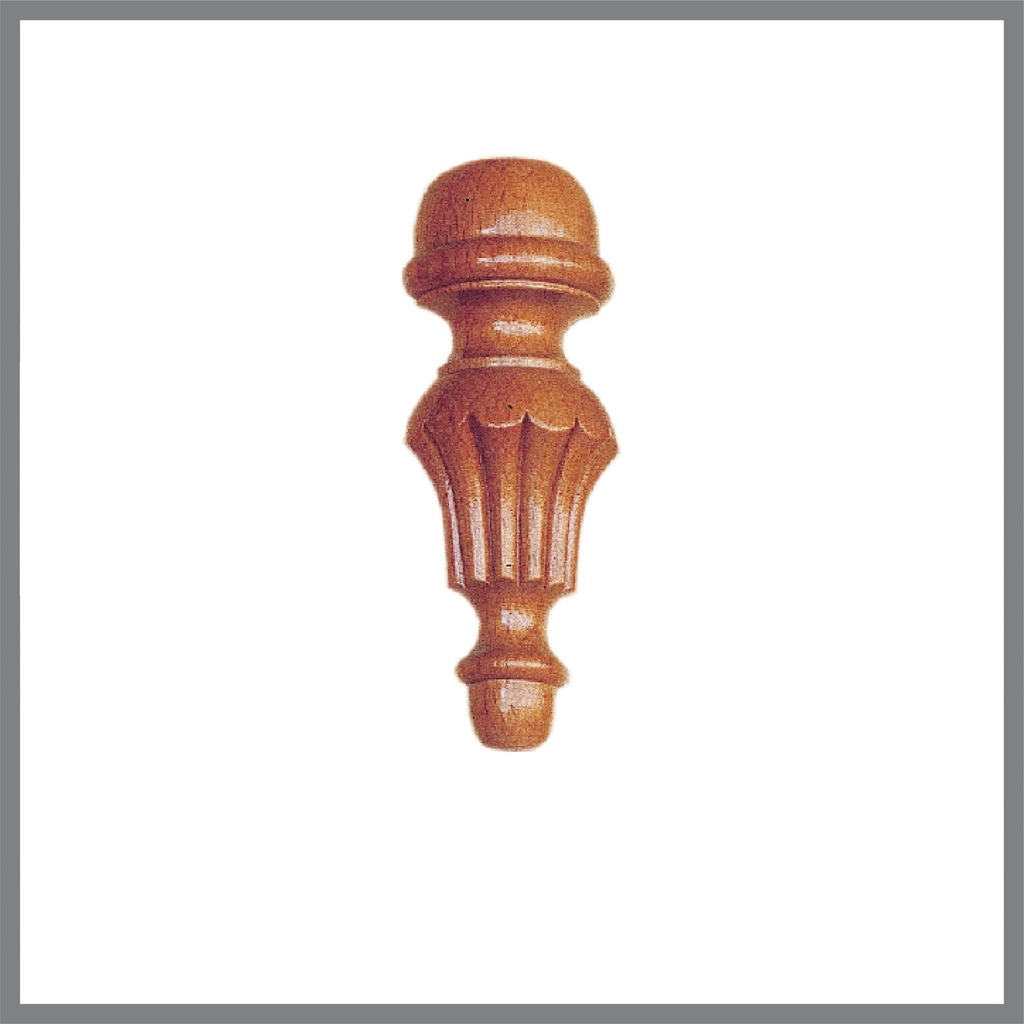 Wooden decorative balustri