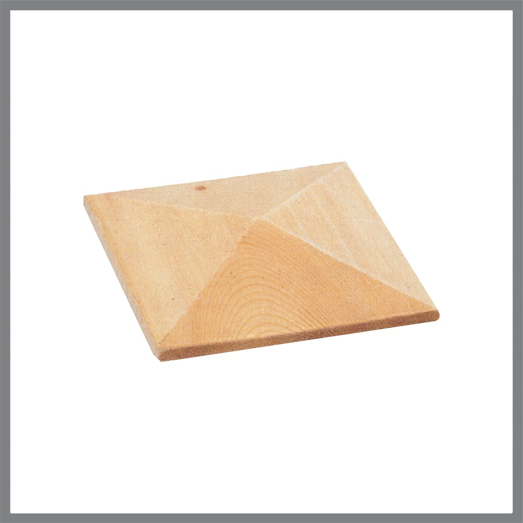 Decorative wooden pyramids