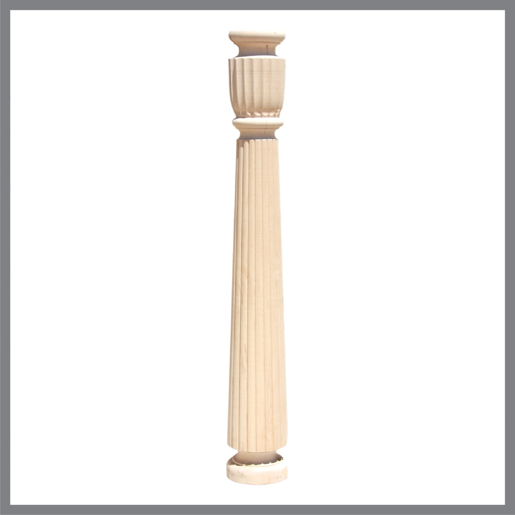Wooden balustrus