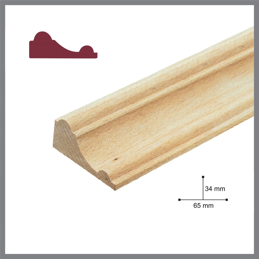 Holzgesims