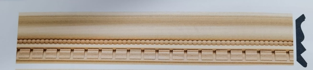 Wooden cornice