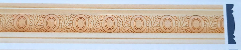 Printed wood profile