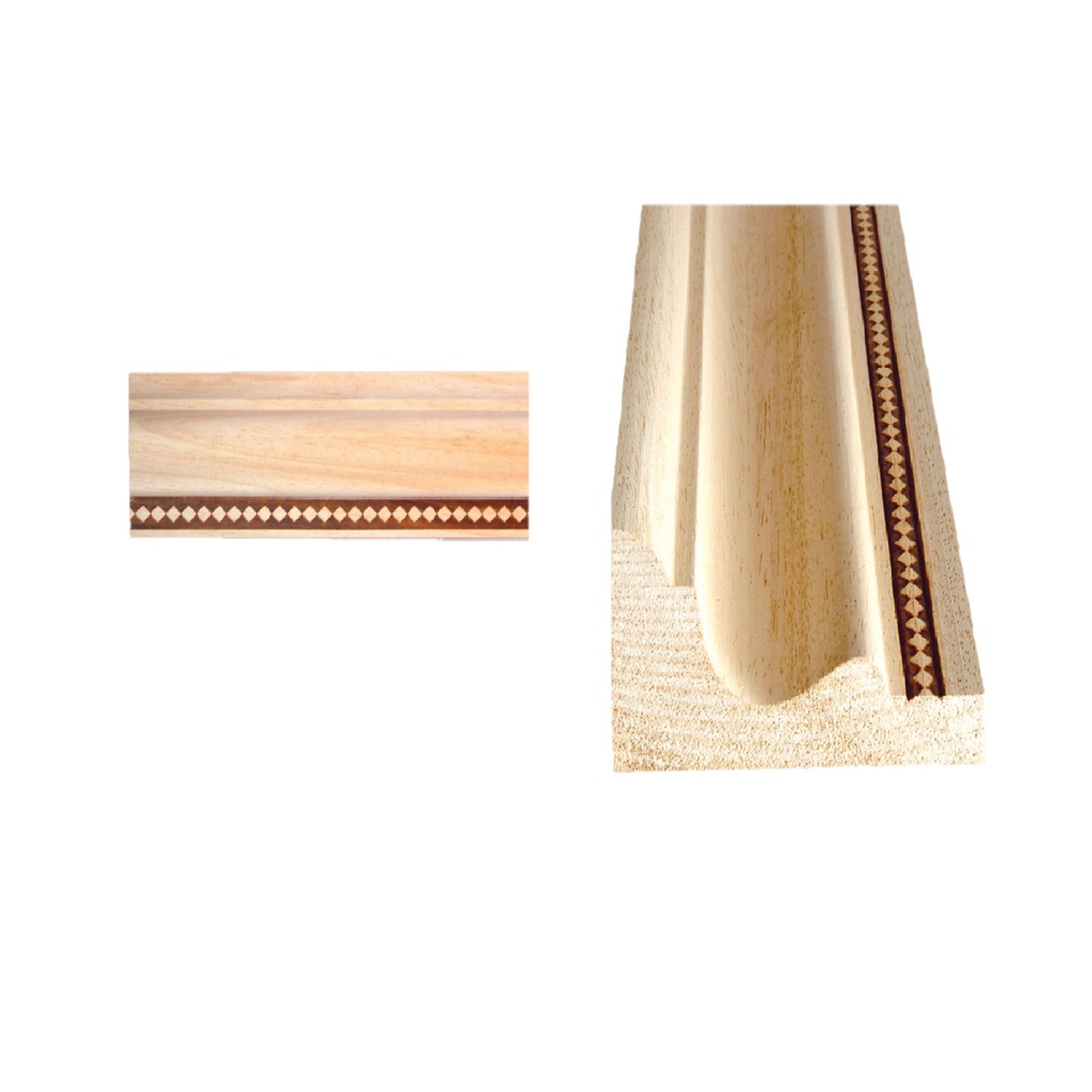 Printed wood profile