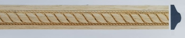 Printed wood profile