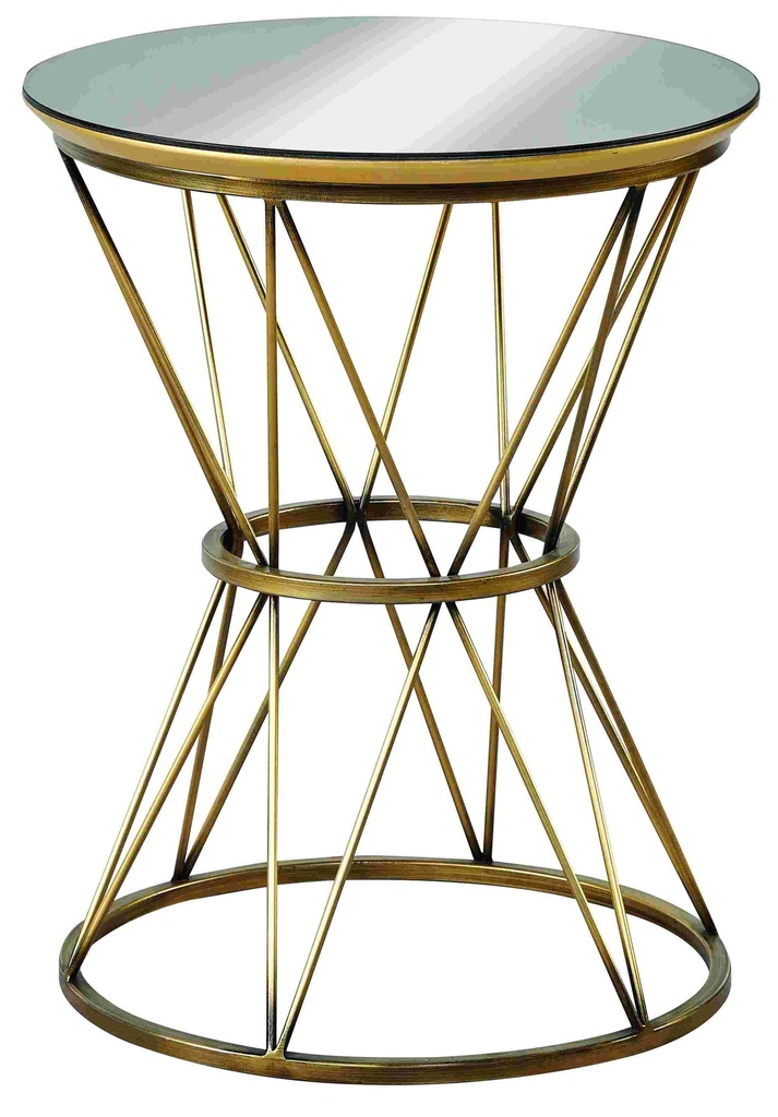 MASUTA ROTUNDA DIN METAL
