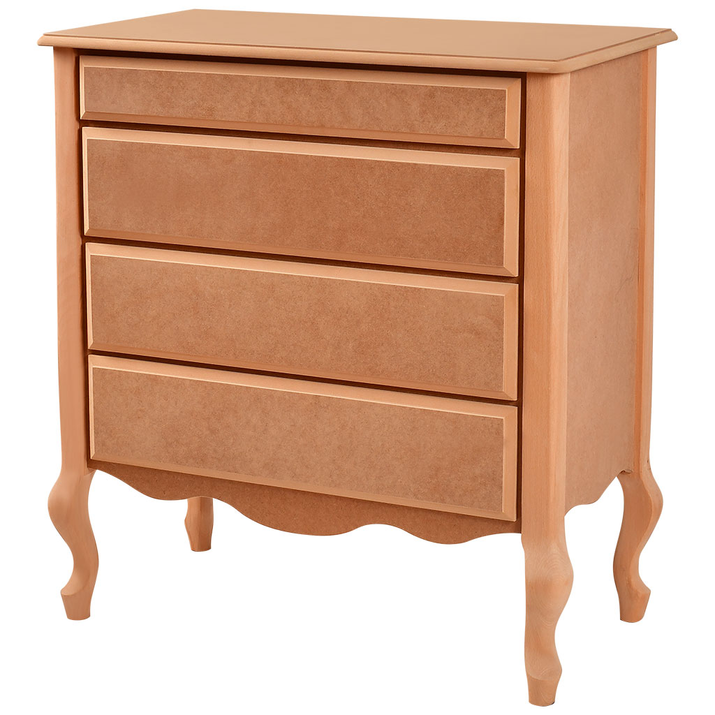 Common with wooden and MDF drawers