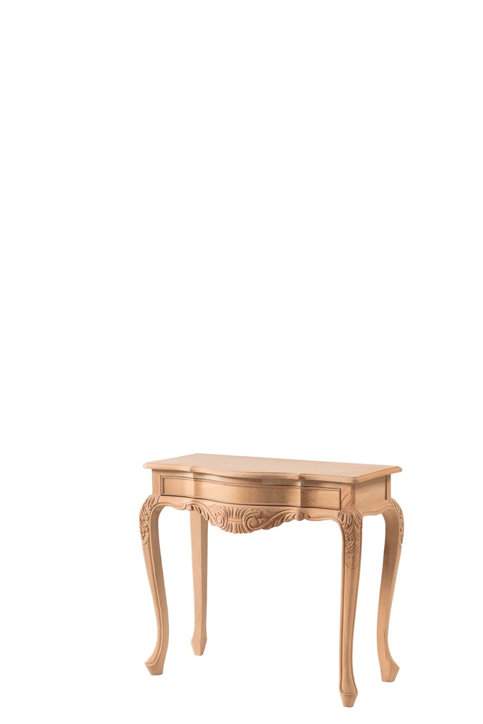 Console en bois avec sculpture