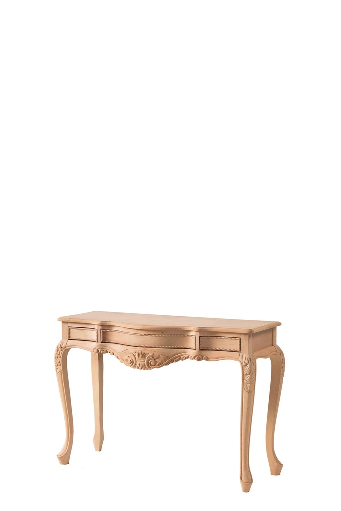 Console en bois avec sculpture