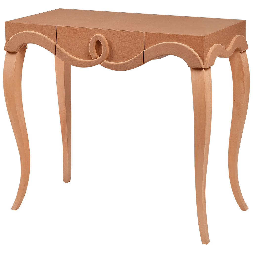 Wood and MDF console