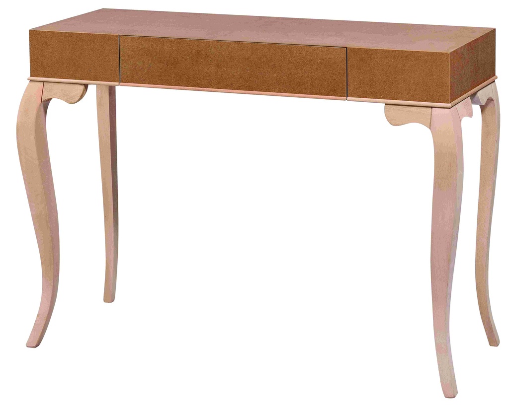 Console en bois et en MDF