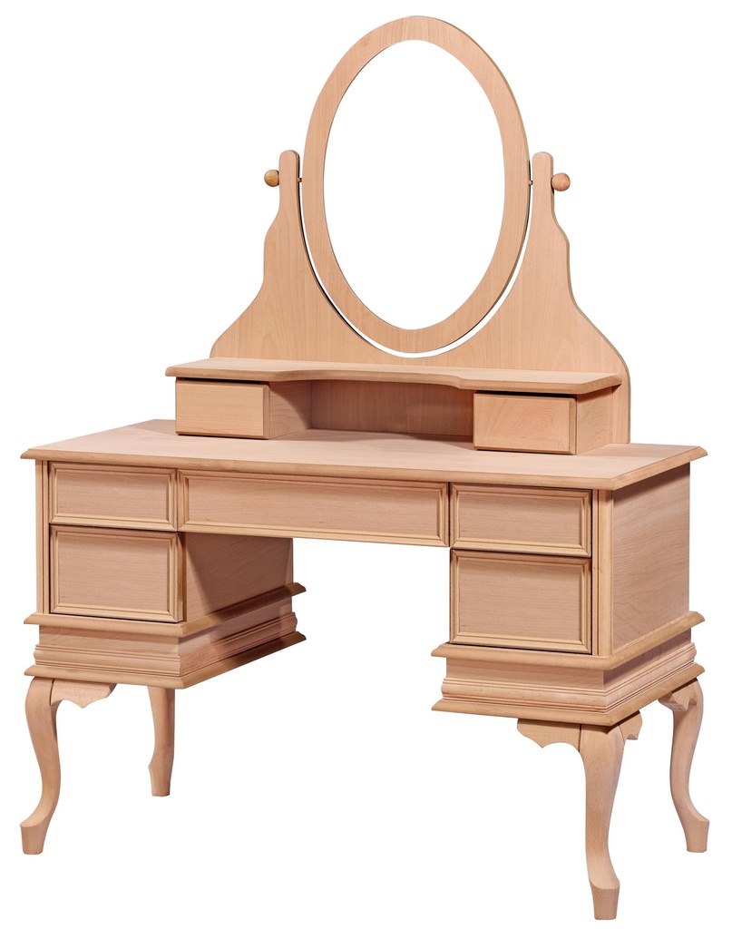 HSchminkentisch aus Holz und MDF