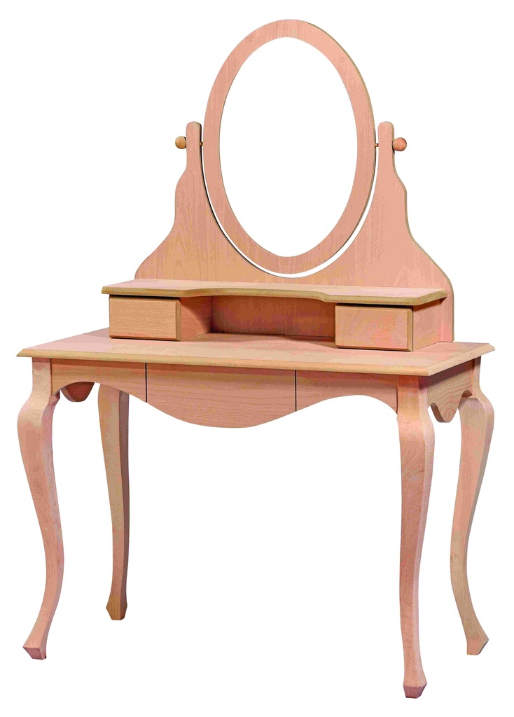Wooden makeup table