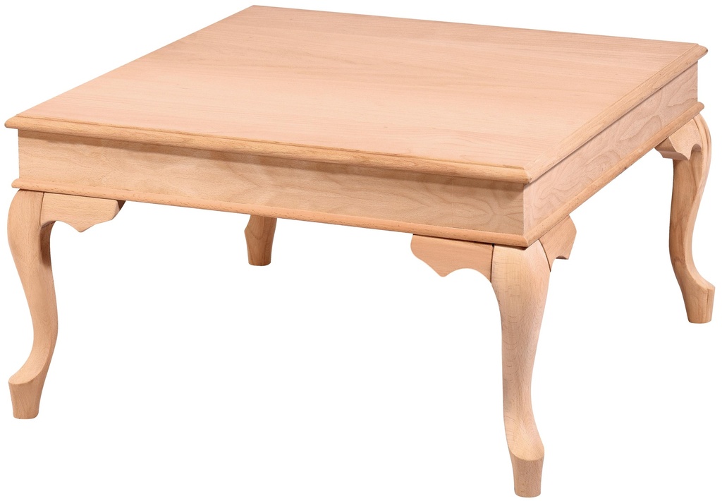 The square coffee table table