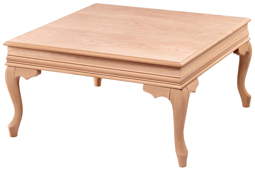 The square coffee table table