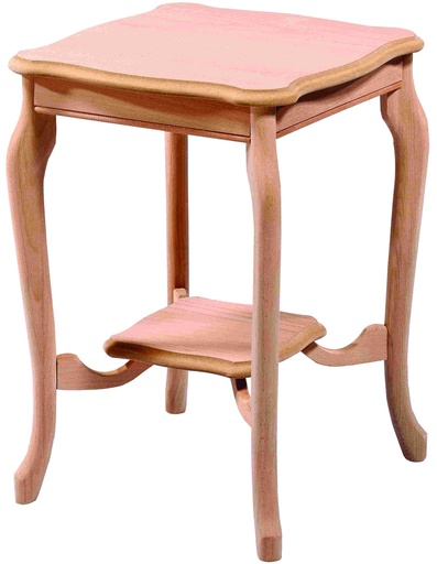 Quadratischer Holztisch