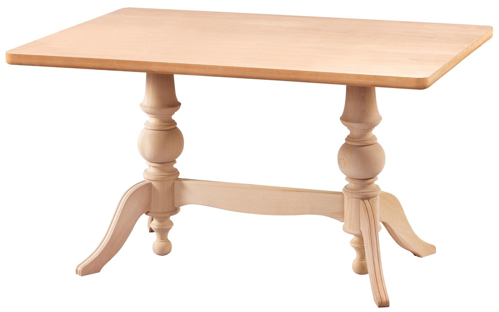 Masse rectangulaire en bois fixe