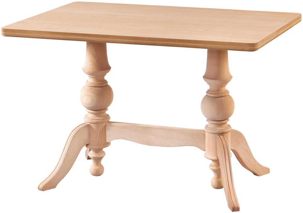 Masse rectangulaire en bois fixe