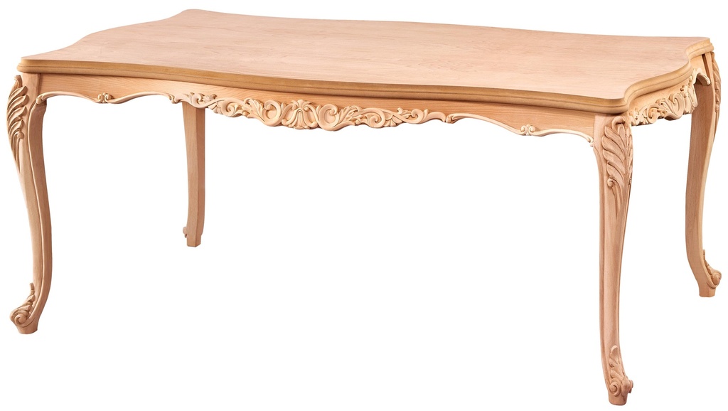 Fixed wooden rectangular mass with sculpture