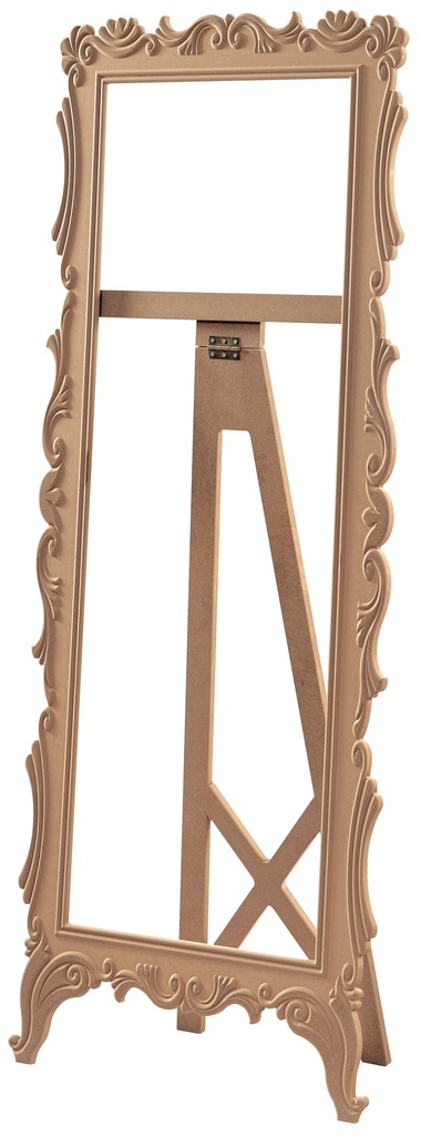 Spiegel Rahmen mit MDF Unterstützung