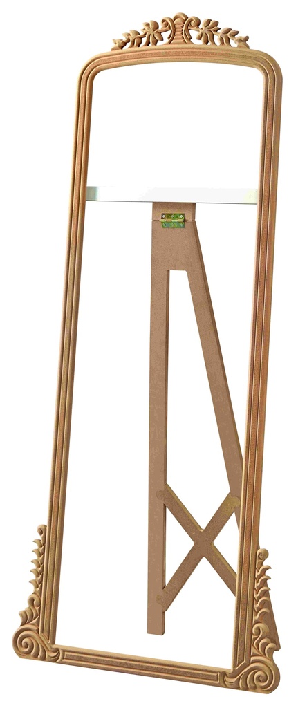 The mirror frame with MDF support