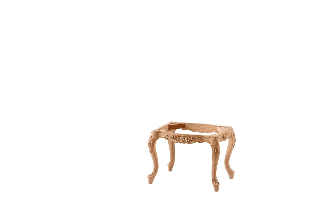 Squelette en bois de bois avec sculpture