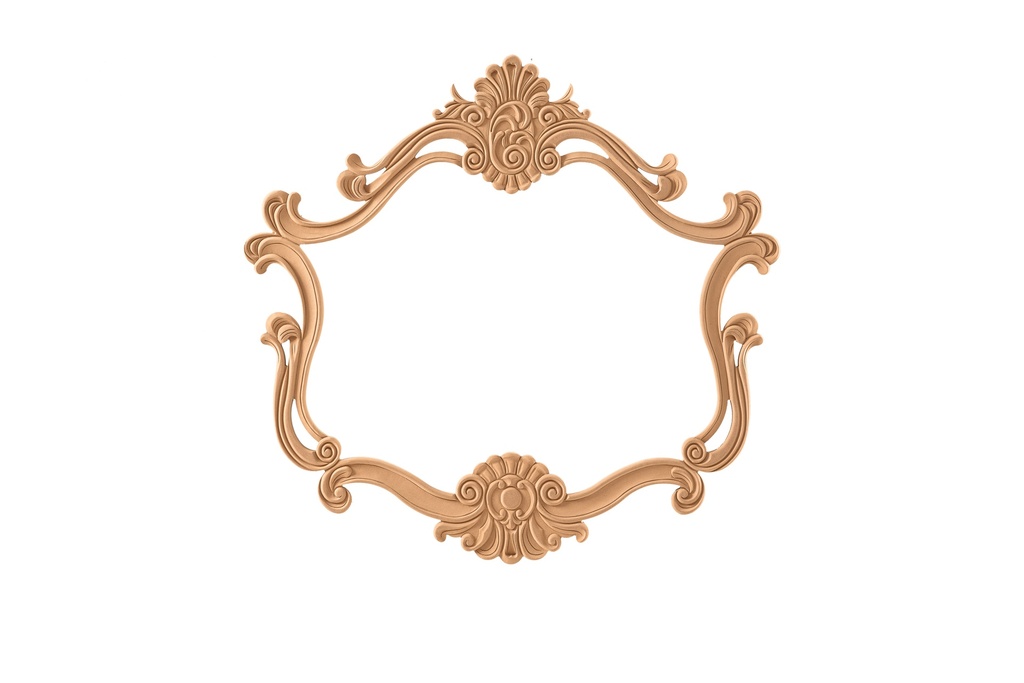 The mirror frame in MDF