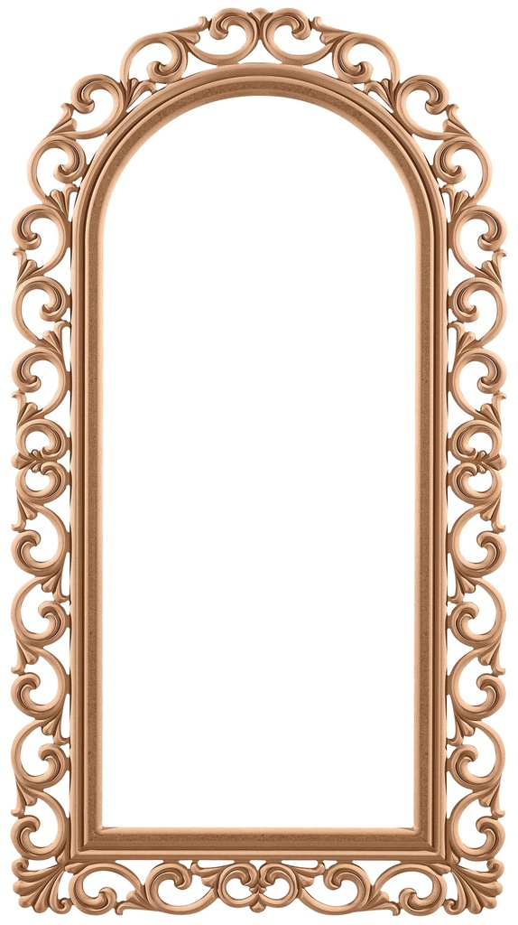 The mirror frame in MDF