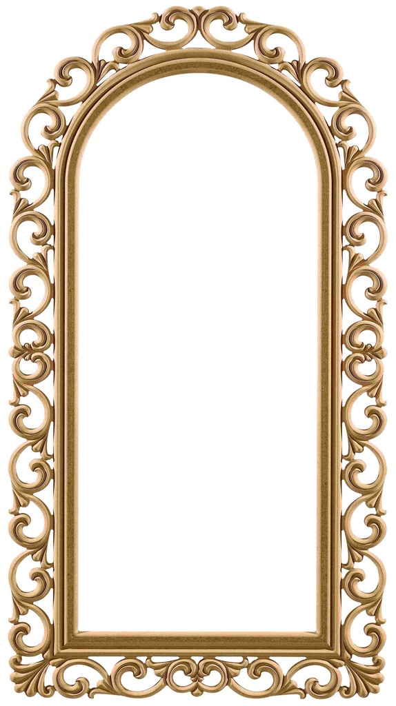 The mirror frame in MDF