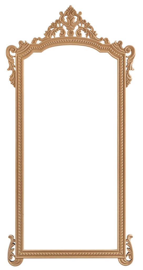 The mirror frame in MDF