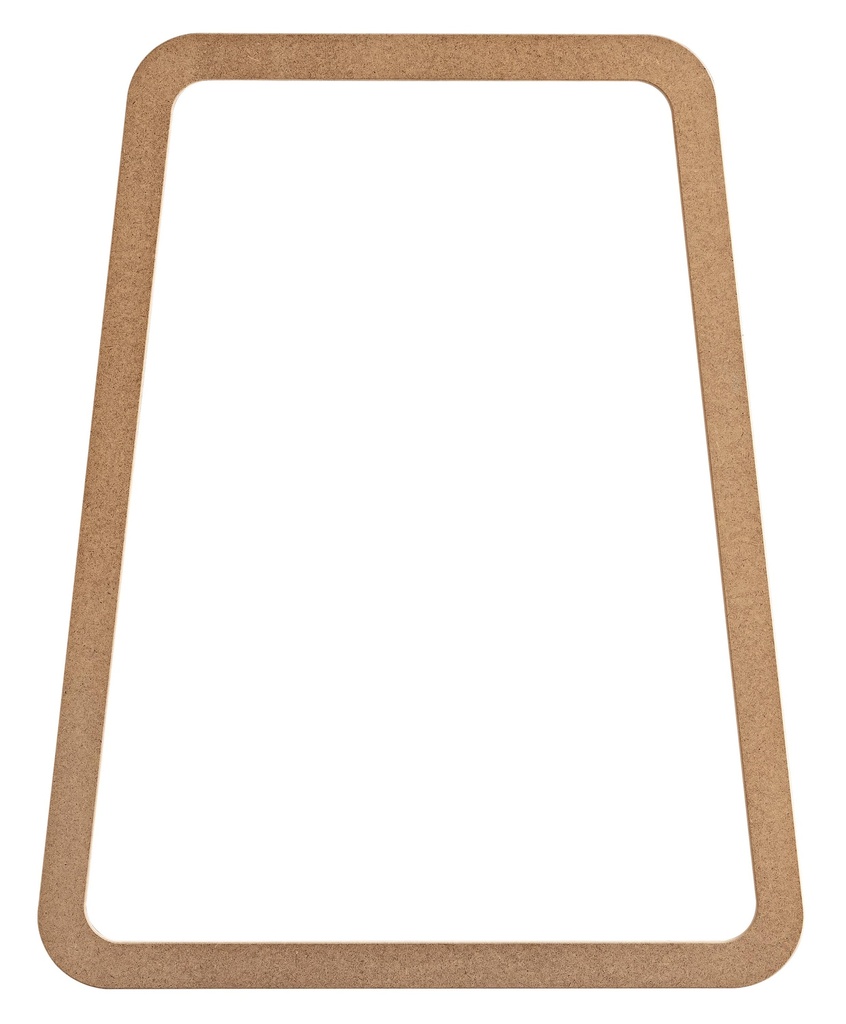 Der Spiegelrahmen in MDF