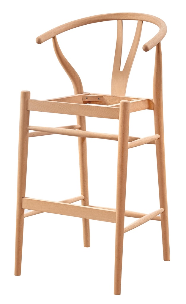 Barhocker Skelett aus Holz