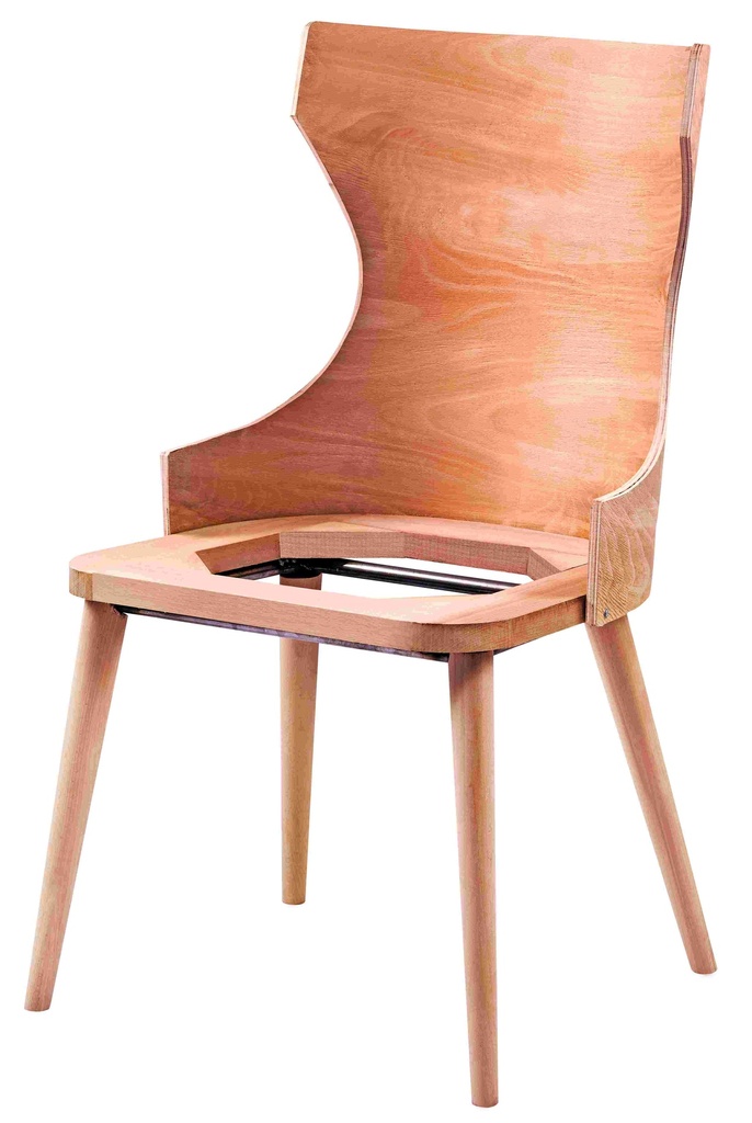 Squelette de chaise en bois