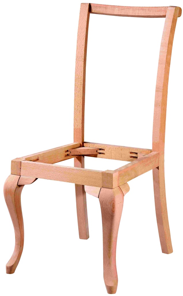 Squelette de chaise en bois