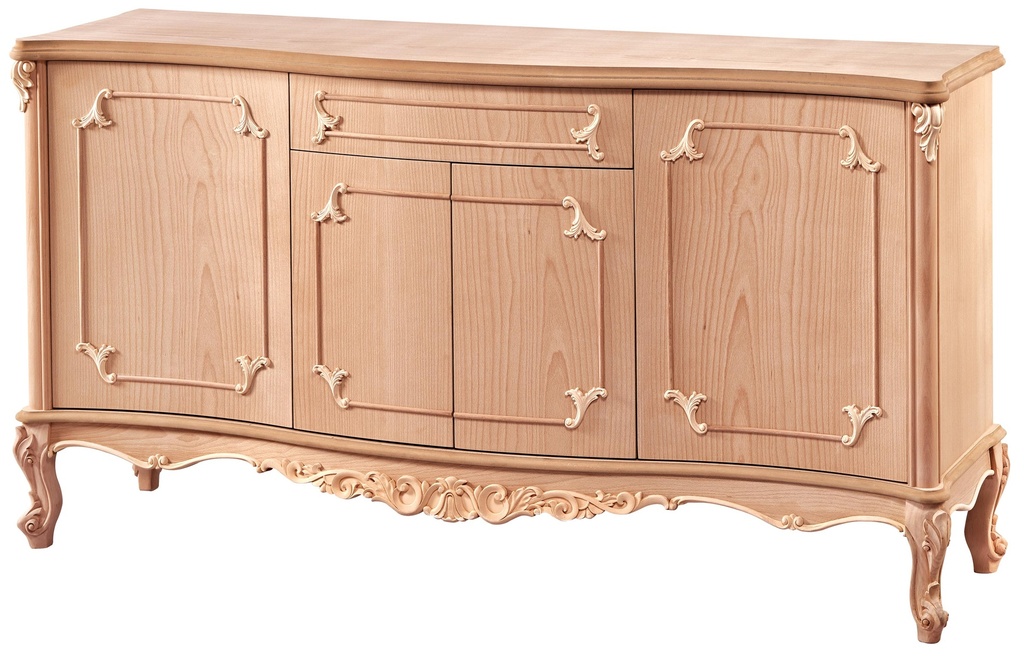 Wooden servant with sculpture