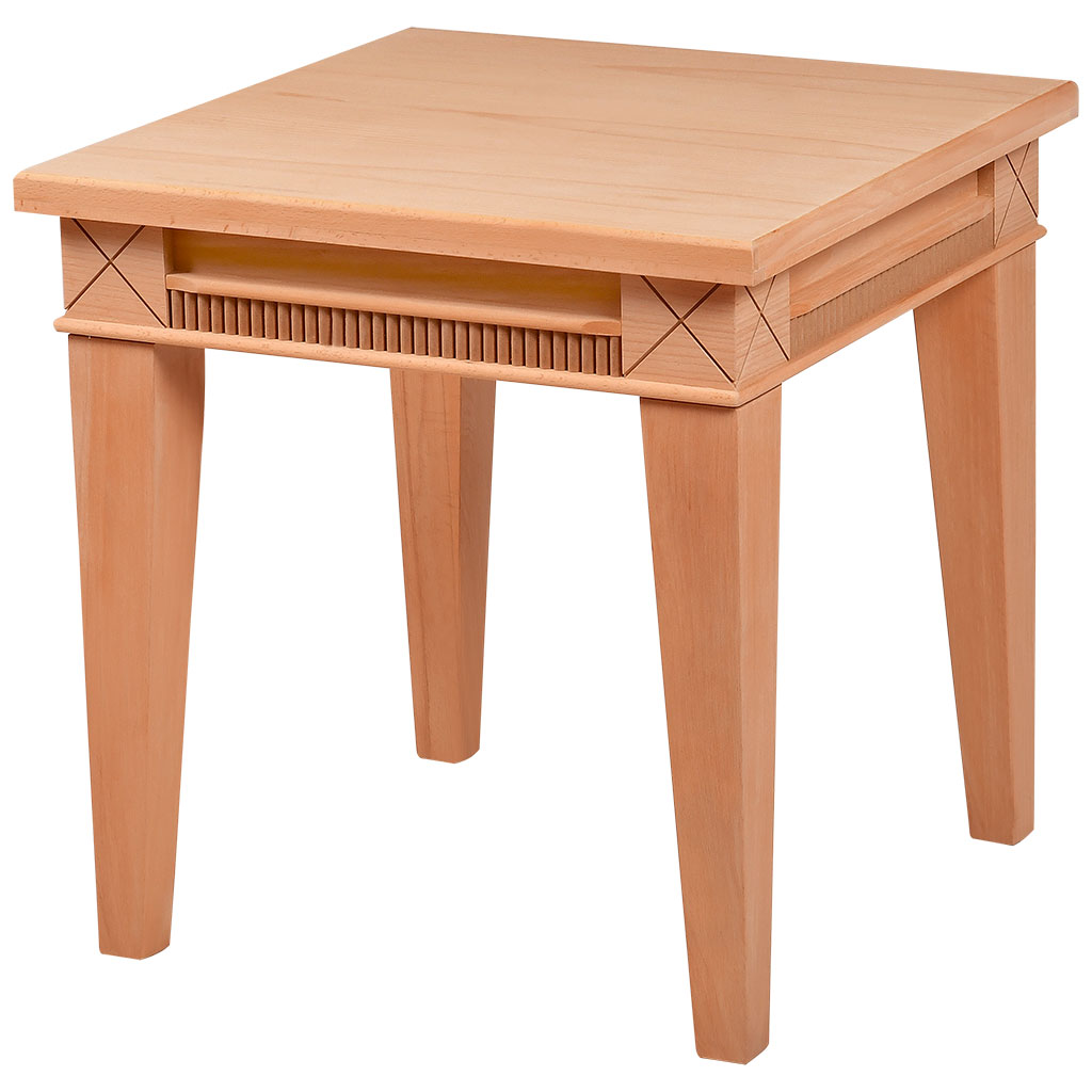 The square coffee table table