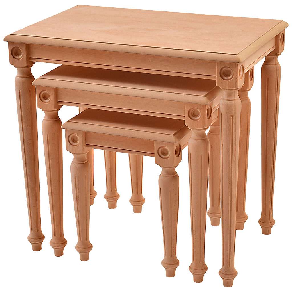 Wooden table set