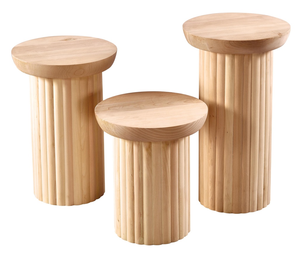 Holztisch -Set
