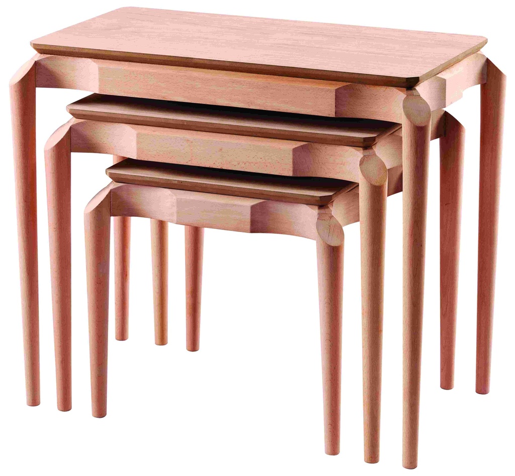 Holztisch -Set