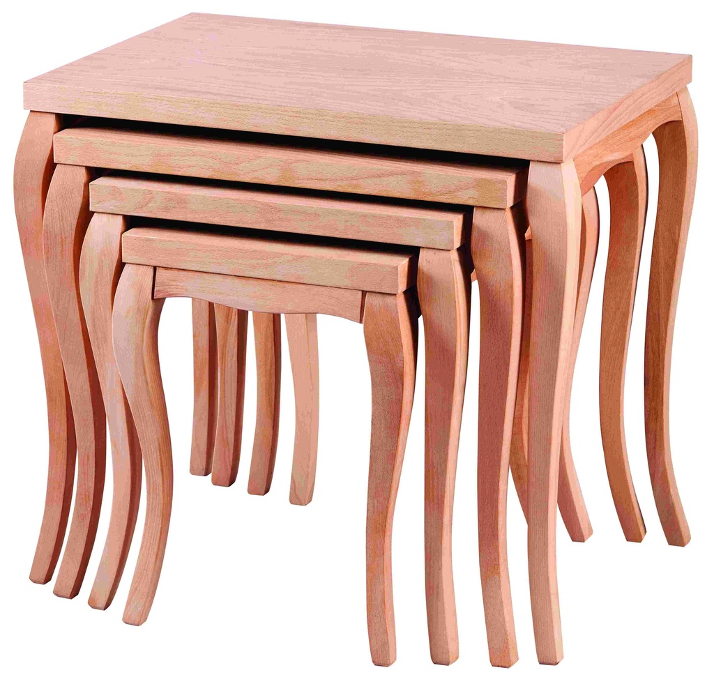 Holztisch -Set