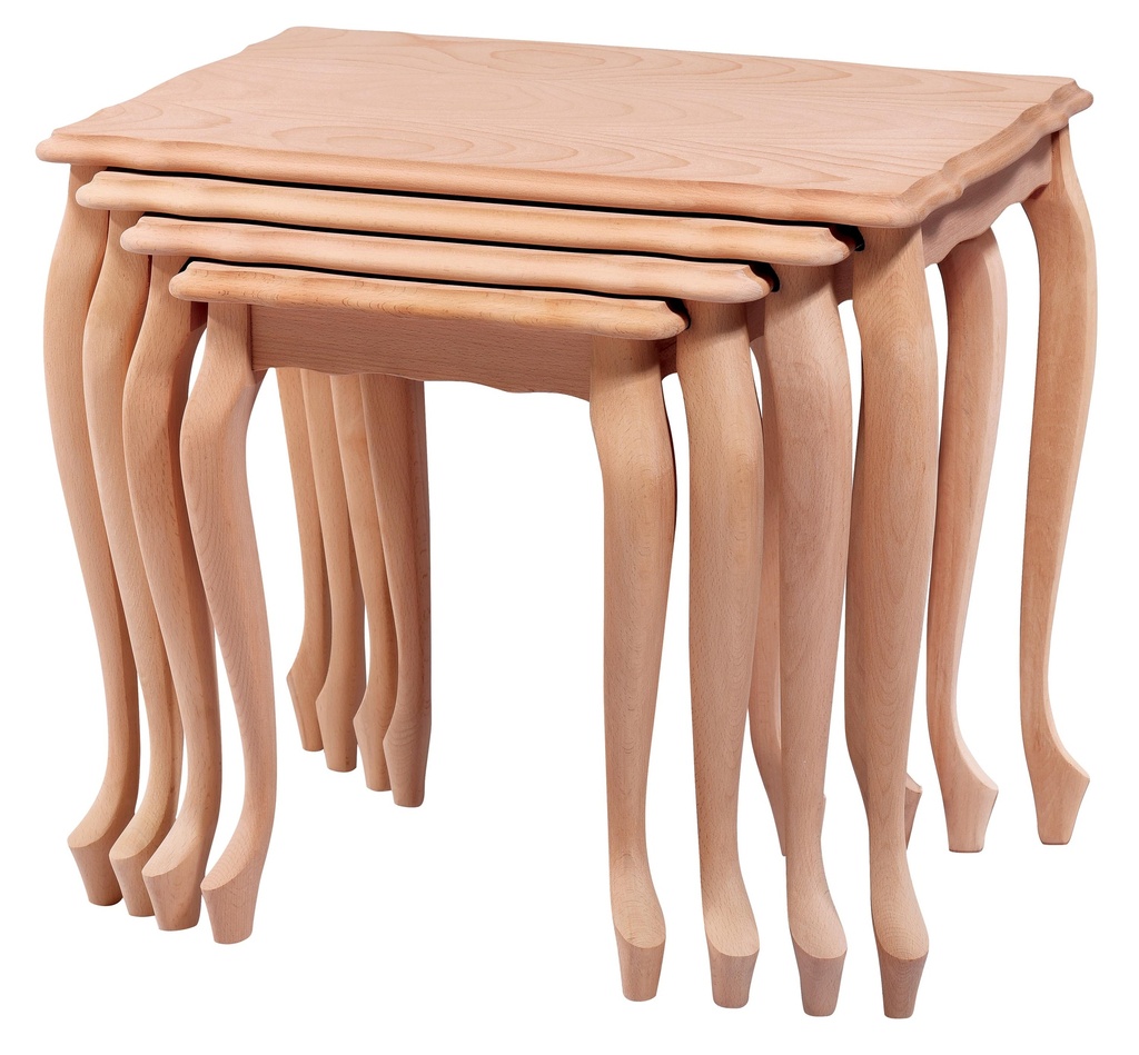 Holztisch -Set
