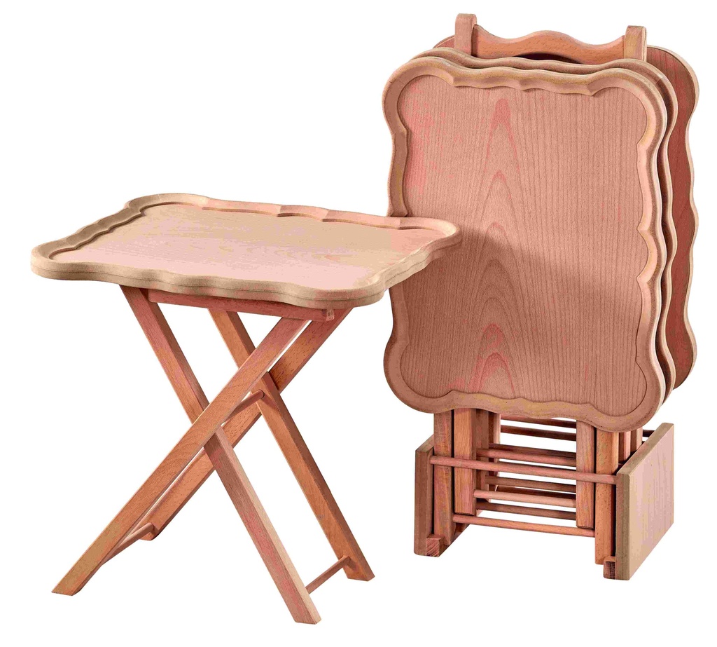 Wooden table set