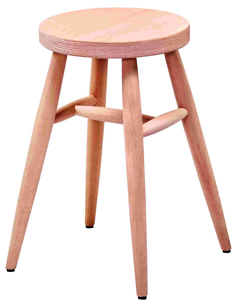 Wood stool