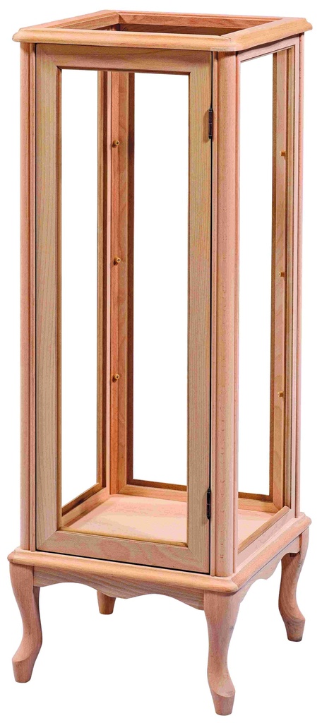 Square wood window