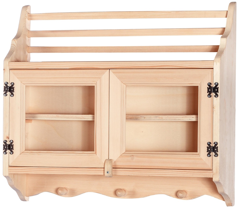 Hölzerner Wandschrank