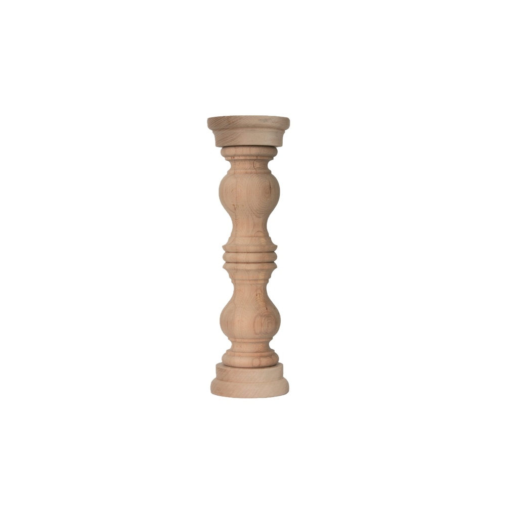 Wooden candle