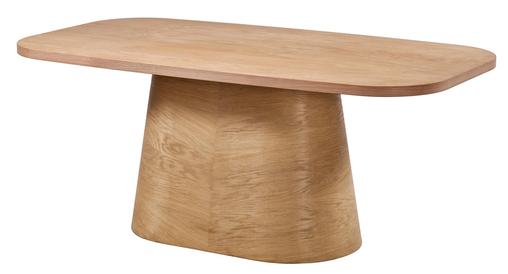 MASA OVALA FIXA DIN LEMN