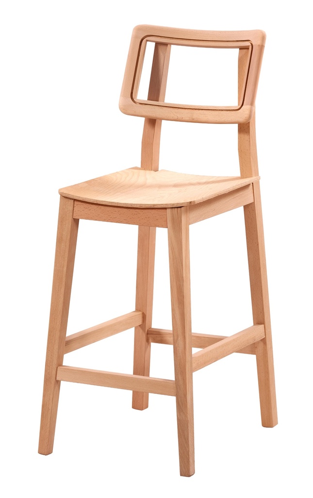 SCHELET SCAUN BAR DIN LEMN