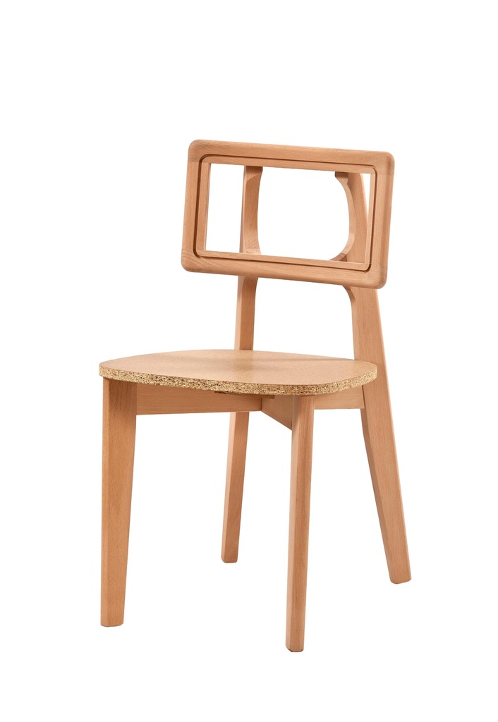 SCHELET SCAUN DIN LEMN