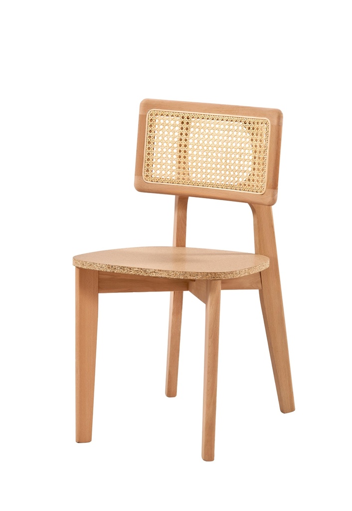 SCHELET SCAUN DIN LEMN CU RATAN